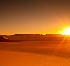 Deeper into the desert